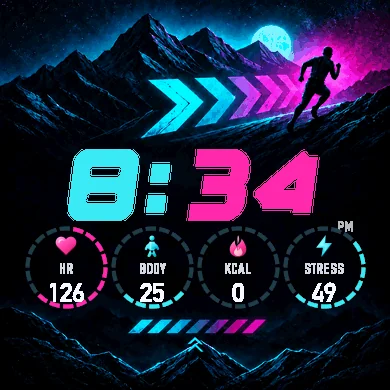VOLT watch face preview